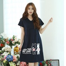 메르 반팔 수유쌍둥이원피스