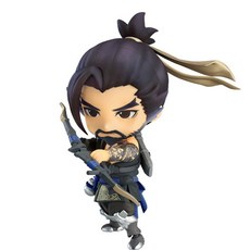 OVERWATCH GOODSMILE 成品粘土人守望先鋒半藏手辦 GDS90439 100mm, 1個