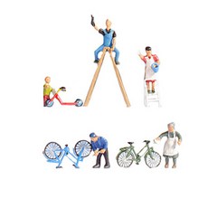 NOCH 複製品 1/87 勞動人民公仔 155675FG, 1個