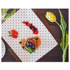 NB Commerce 室內裝飾洞洞板 In The Restaurant 白色, 1個