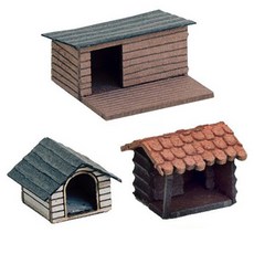 NOCH 複製品 1/87 小狗屋西洋鏡 143641DI, 混色