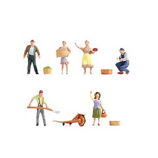 NOCH 複製品 1/87 農夫公仔 156177FG, 1個