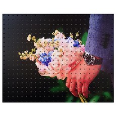 Anby Commerce 室內裝飾洞洞板 Propose white, 1個, 白色