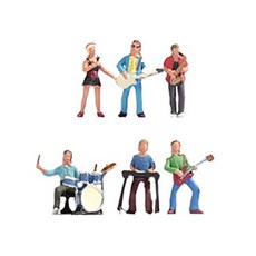 NOCH 1/87 爵士樂隊公仔 NOCH158393FG, 1個