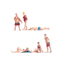 NOCH 複製品 1/87 沙灘人偶 158416FG, 1個