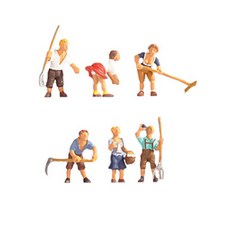 NOCH 複製品 1/87 農夫公仔 156184FG, 1個