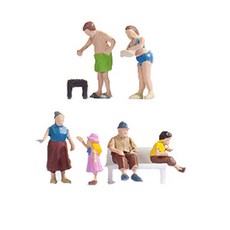 NOCH 複製品 1/87 家庭圖 155873FG, 1個