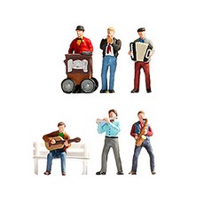 NOCH 複製品 1/87 街頭街頭藝人 155637FG, 1個