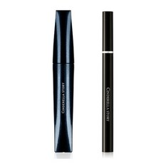 豐盈睫毛膏 9.5ml+眼線液筆 0.5g, 炭黑（眼線筆）, 1套