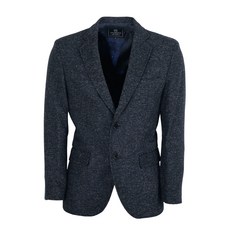 VALENCIA 男士鈕扣羊毛現代夾克 CJVL7016