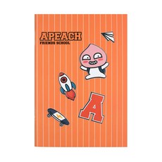아이콘스 카카오프렌즈 스쿨 DIY PU노트, 어피치, 1개