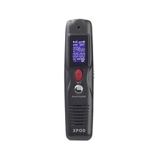 엑스팟 컴팩트 디지털 보이스레코더 8G, XP-77, 차콜그레이