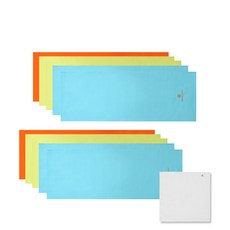 Songwol 松月 Analdo Bassini Basic Sports 31毛巾10p隨機出貨+韓國手白抹布, 混色, 1套