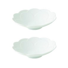 오다도기 코토하나 볼 16cm, 달리아 화이트, 2개입