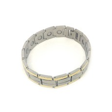 38鍺手鍊 A27 銀+金 15顆, 1個