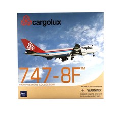 DRAGON DML0637 1/400 Cargolux 747-8F 塑料模型戰鬥機, 1個