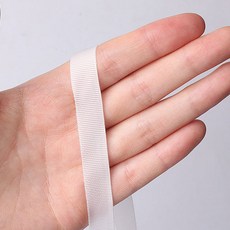 時尚亮點尼龍平織繩 10mm 100碼, 白色的, 1個