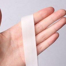 時尚亮點尼龍平織繩 20mm 100碼, 白色的, 1個