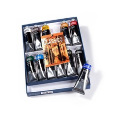 MaIMeRI 美利 經典油畫套組, 60毫升, 12 種顏色