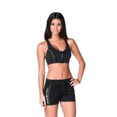 WATER PROOF 女款運動背心泳裝+短褲 T30