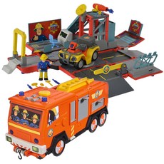 FIREMANSAM Daesung Toys 消防員山姆變身消防車玩具, 混色