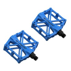 K PEDC 滾珠軸承自行車平踏板, 藍色, 1個