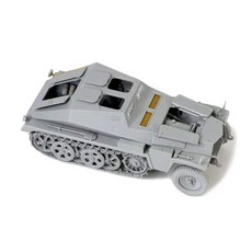 DRAGON DRAGON 1/35 Sd.KFZ.252 with Sd.Ah.32/1拖車 塑膠模型, 1個