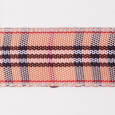 時尚亮點格紋緞帶 CH-07 50碼 25mm, 沒有 1, 1個