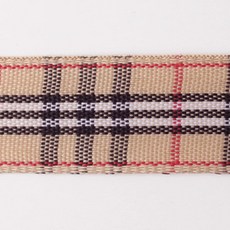 時尚亮點格紋緞帶 CH-07 50碼 15mm, 沒有 2, 1個