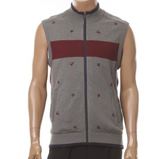 GREENJOY 男款正面刺繡背心 GF17SV11M