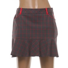 GREENJOY 女款格紋魚尾褲裙 GF17WQ31W