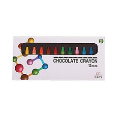 Goeunbit 12色巧克力蠟筆, 混色