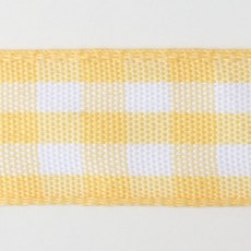 時尚亮點寬方格緞帶 50碼 40mm, 14號, 1個