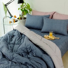 SCOHOme 防塵超細纖維絎縫薄被寢具組