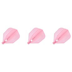 해로우즈다트 클릭 다트 플라이트, 핑크, 3개