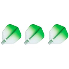 해로우즈다트 클릭 그라데이션 다트 플라이트, 워터그린, 3개