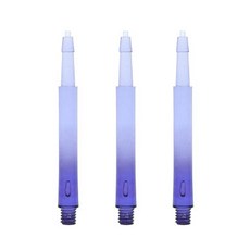 해로우즈다트 클릭 그라데이션 다트샤프트 MIDI, 딥퍼플, 3개
