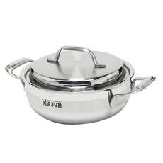 Kitchen-Art 不鏽鋼感應火鍋, 20cm, 混色