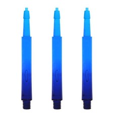 해로우즈다트 클릭 그라데이션 다트샤프트 MIDI, 딥아쿠아, 3개