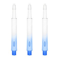 해로우즈다트 클릭 그라데이션 다트샤프트 MIDI, 워터블루, 3개
