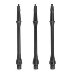 HARROWS Dart Shaft 中號, 黑色的, 3片