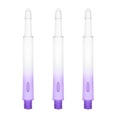 해로우즈다트 클릭 그라데이션 다트샤프트 MIDI, 워터퍼플, 3개