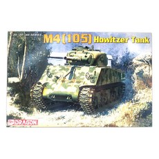 DRAGON DML0887 1/35 M4 105大砲戰車塑料模型, 1個