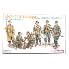 DRAGON DML0854 1/35 美國軍雷米橋 1945 塑料模型, 1個