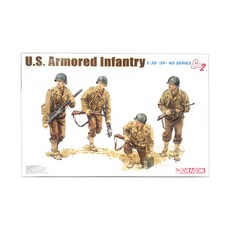 DRAGON DML0862 1/35美軍裝甲步兵塑料模型, 1個