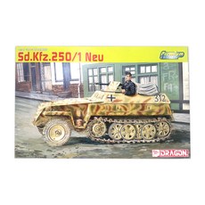 DragonModels DML0873 1/35 German Sd Kfz 250/1 armored vehicle hardcover version 프라모델, 1개