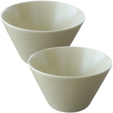 오다도기 레벤쿠첸 미노레 볼 13cm, 베이지, 2개