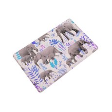 Happy Trading Happy Pop 焦點圖案廚房浴室地墊, 大象, 1個