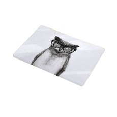 Happy Trading Happy Pop Ju Club 廚房浴室腳踏墊, 貓頭鷹