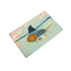 Happy Trading Happy Pop 變色魚 廚房浴室地墊, 鯊魚, 1個